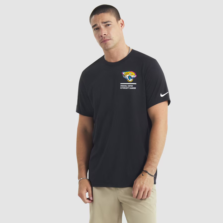 Men Jacksonville Jaguars 2 Nike NFL 2025 T shirt